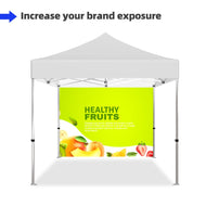 Tent Full Double-Sided Backwall 10', 15', and 20'