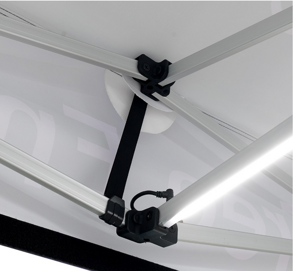 20' Lighted Custom Event Canopy - with Free Wheeled Case