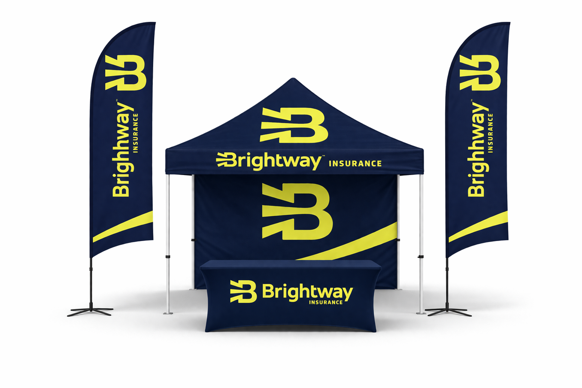 10x10 Custom Tent Package