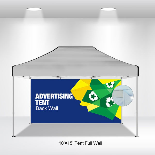Tent Full Double-Sided Backwall 10', 15', and 20' - iFoxx Customs