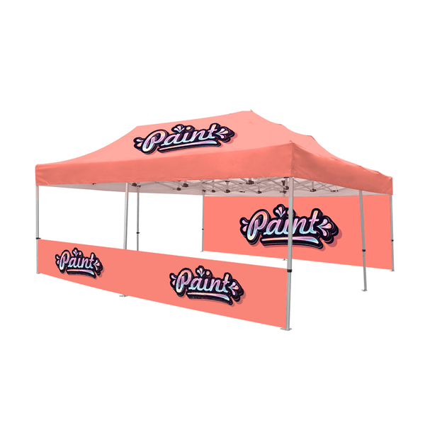 20x20 Large Custom Canopy - with Free Wheeled Case - iFoxx Customs