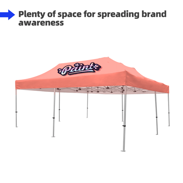 20x20 Large Custom Canopy - with Free Wheeled Case - iFoxx Customs