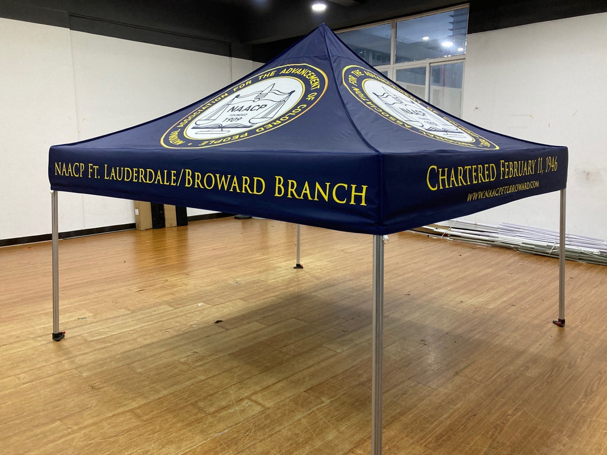 10' Custom Canopy - with Free Wheeled Case