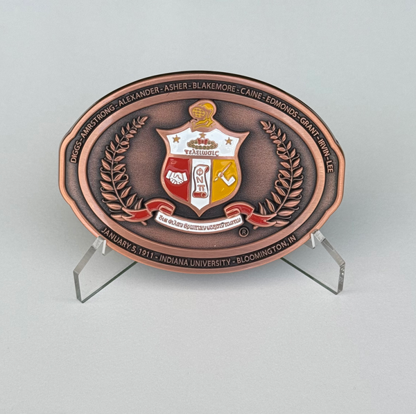 3.5" Coat of Arms - Kappa Alpha Psi Belt Buckle (Only 100 Made) - iFoxx Customs
