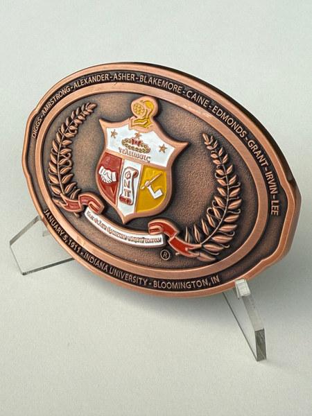 3.5" Coat of Arms - Kappa Alpha Psi Belt Buckle (Only 100 Made) - iFoxx Customs