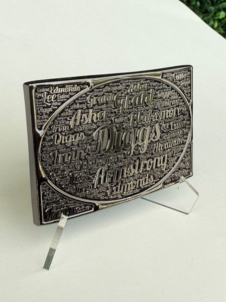 3.5" Founders - Kappa Alpha Psi Belt Buckle (Only 100 Made) - iFoxx Customs