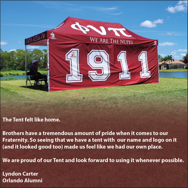 20' Custom Canopy - with Double-Sided Backwall, Double-Sided Half Sidewalls and Free Wheeled Case - iFoxx Customs