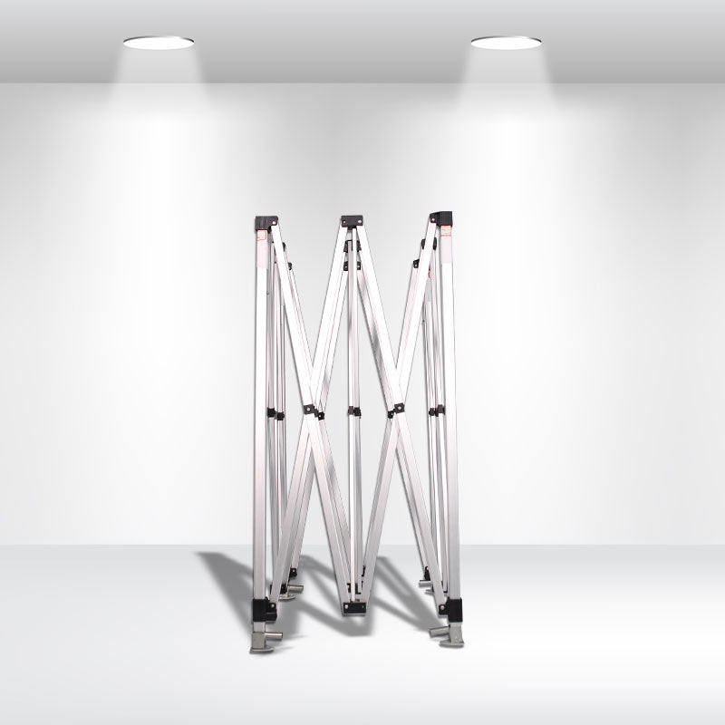 10' Custom Canopy - with Double-Sided Backwall and Free Wheeled Case