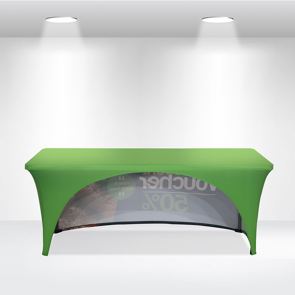 6' Stretch Table Throw (3 Sided)