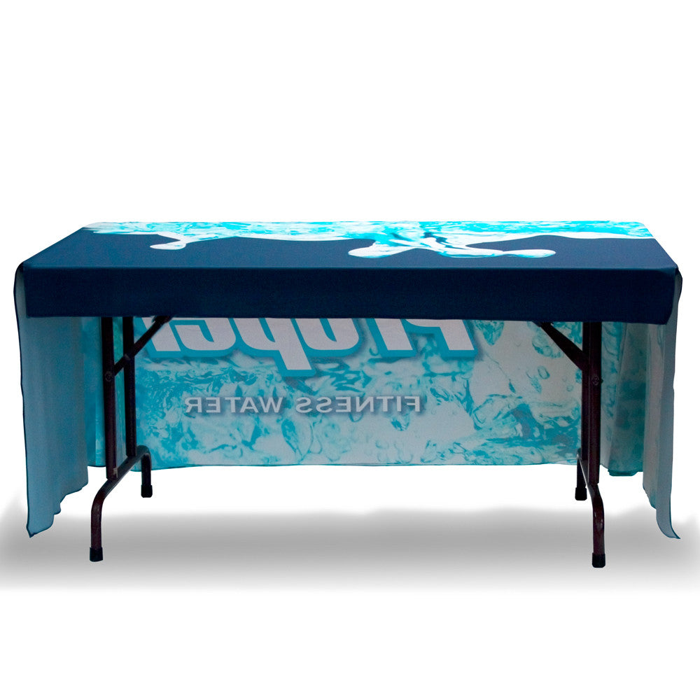 4ft Foxx Standard Table Throw Full Color 3-sided with Dye Sub Print