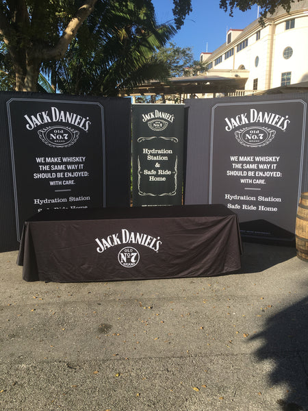 10w X 8h. Foxx Step and Repeat Back Drop Large Straight Single-Sided Graphic Package (No Endcaps), Popups, WSDisplays - ifoxx displays