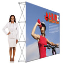 10w X 8h. iFoxx Step &amp; Repeat Back Drop Large Straight Single-Sided Graphic Package (No Endcaps)
