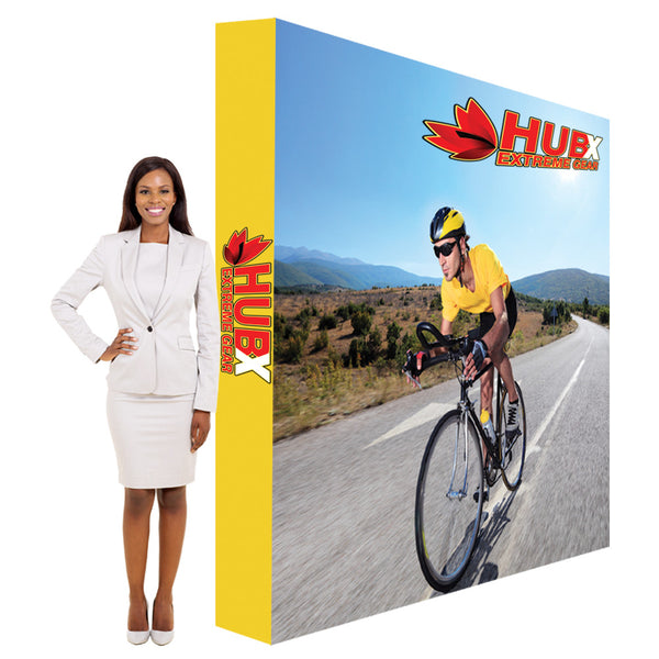 8ft x 8ft Step & Repeat Graphic Wall Display (With Endcaps) - iFoxx